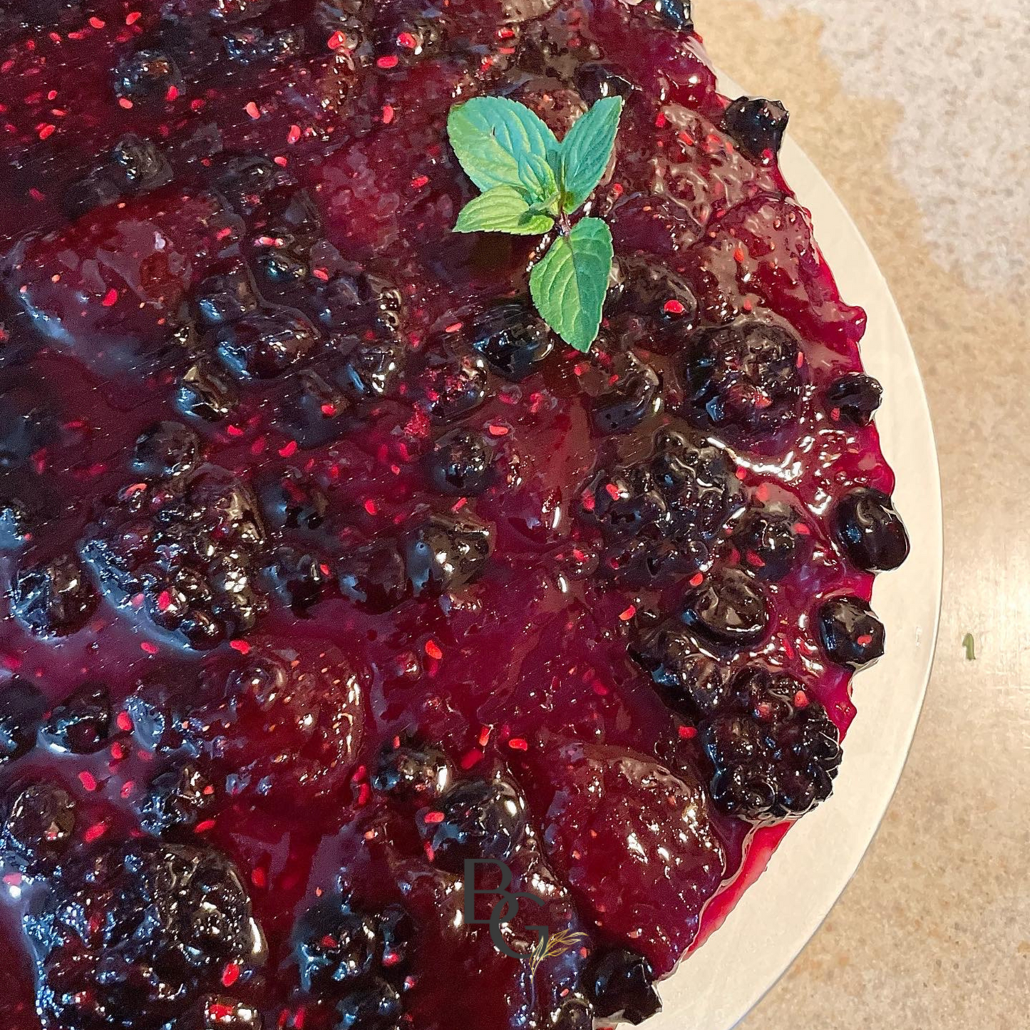 Cheesecake de frutos rojos