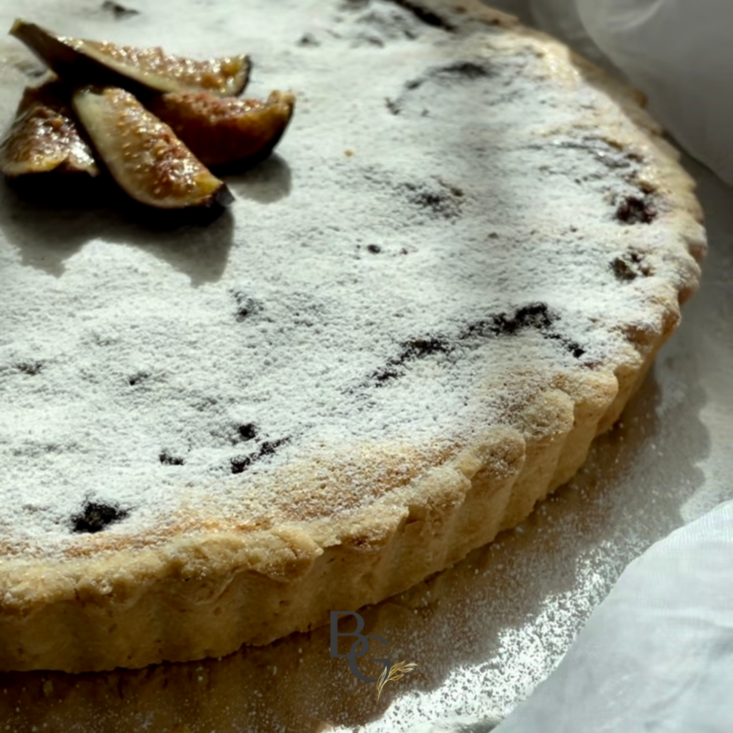 Pie de higos con crema frangipane